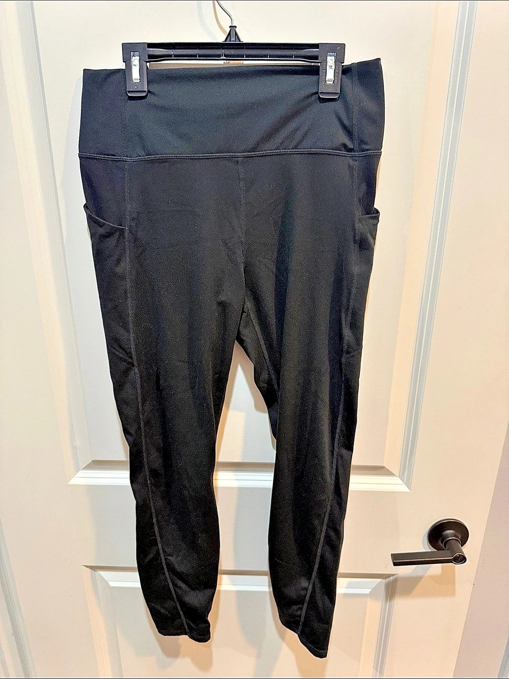 Fabletics PowerHold Pocket Legging Black Athletic Leggings XL